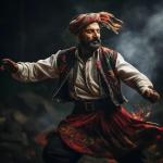 poster Выход Ислама Махачева UFC 322 MSG Caucasus Lezginka Mix (Kavkaz Traditional Dance Music)